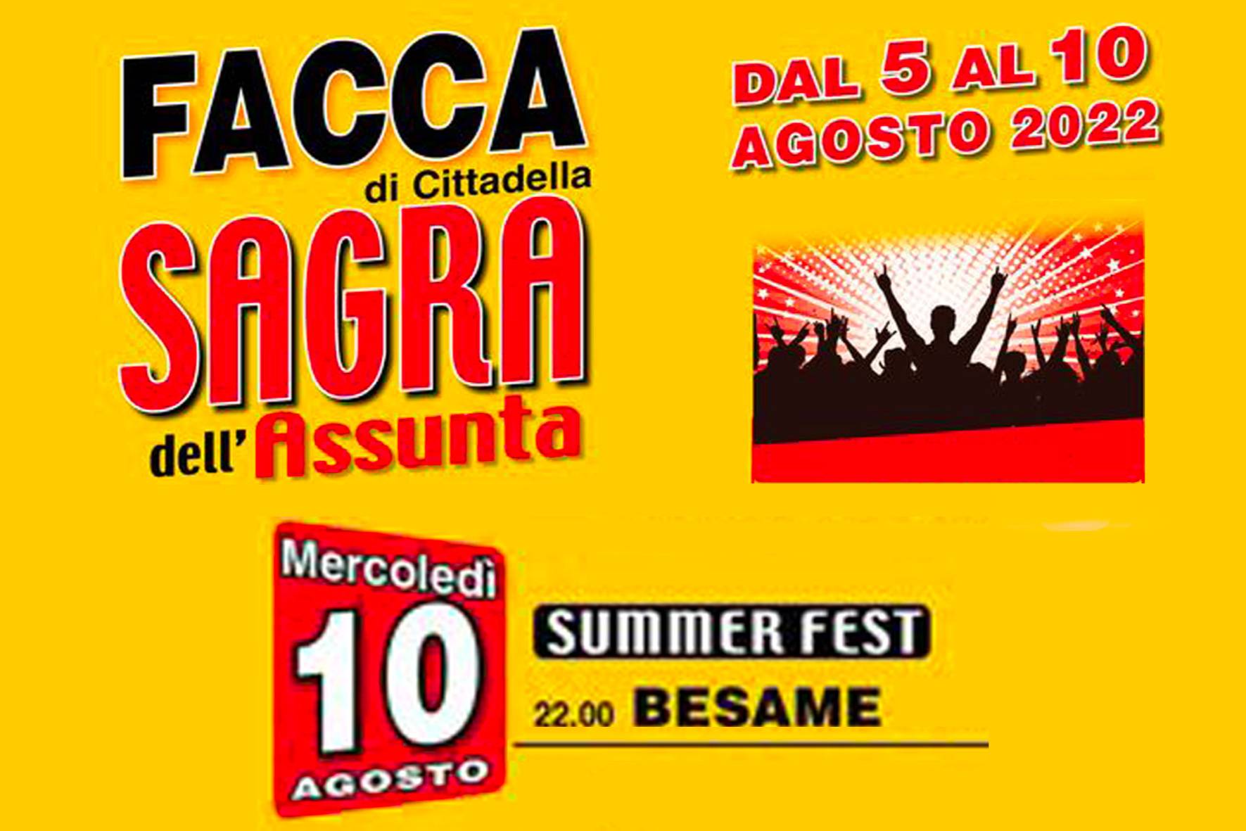 FACCA SAGRA - CITTADELLA