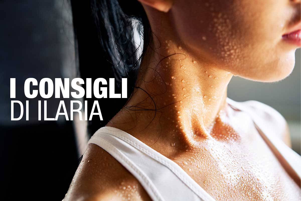 Caldo e sudore: i nemici del make up