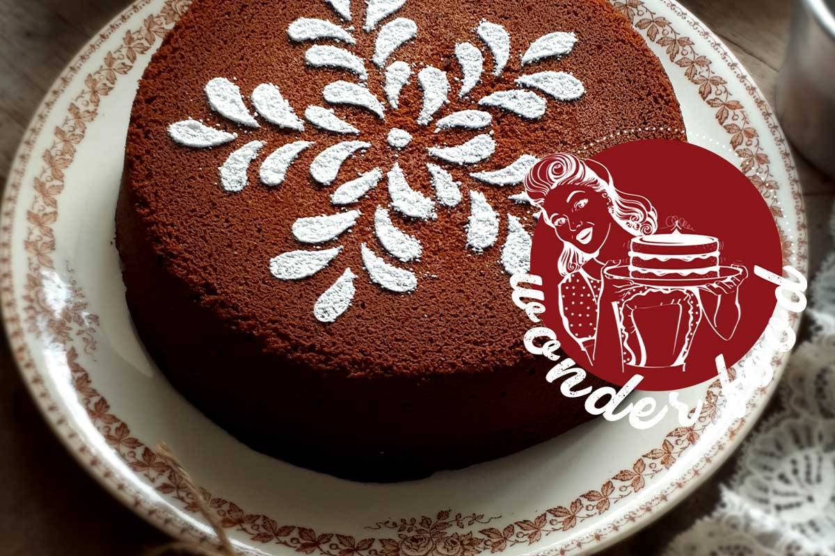 Torta golosa con crema di nocciole e caffè