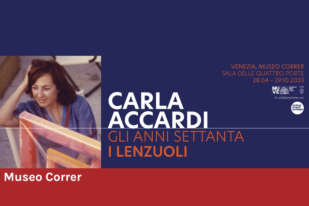 CARLA ACCARDI. Gli anni Settanta: i lenzuoli