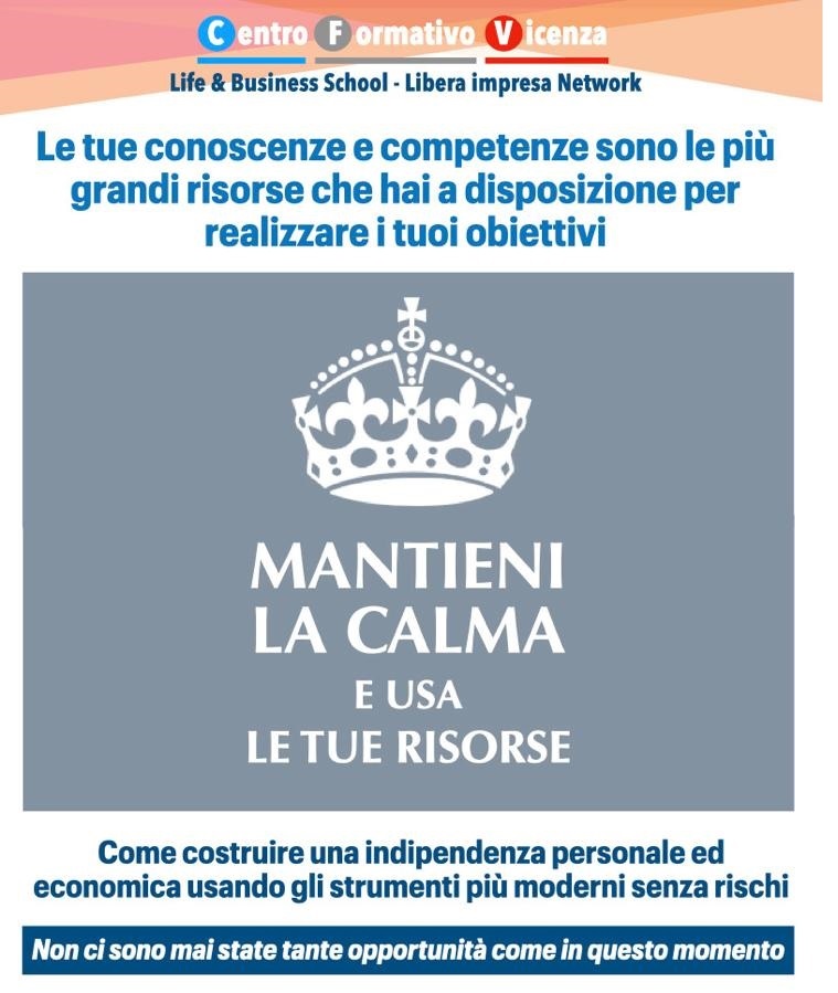 "ImprenderSì"  NUOVE OPPORTUNITA' DI LIBERA IMPRESA