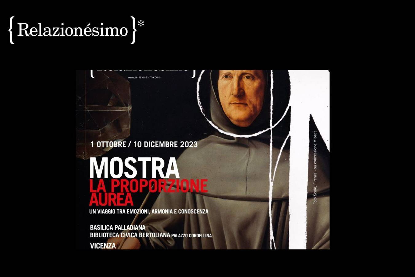 MOSTRA: LA PROPORZIONE AUREA - RELAZIONESIMO 