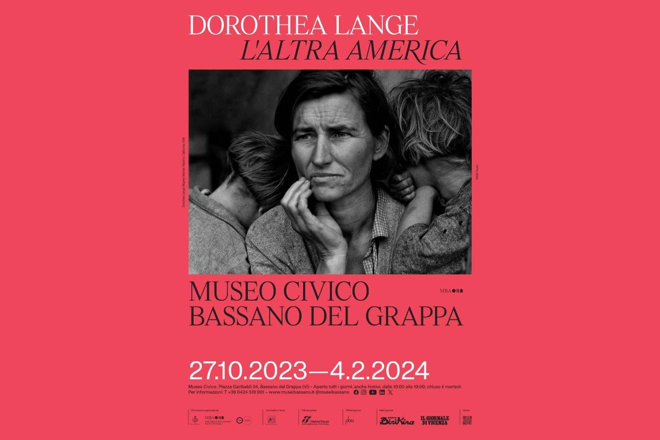 MOSTRA: Dorothea Lange. L'altra America 