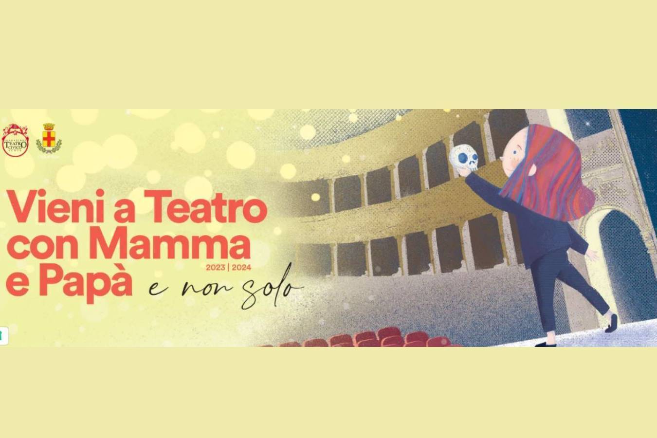 VIENI A TEATRO CON MAMMA E PAPA' 