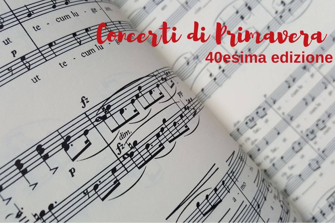 Concerti di primavera - 40esima edizione