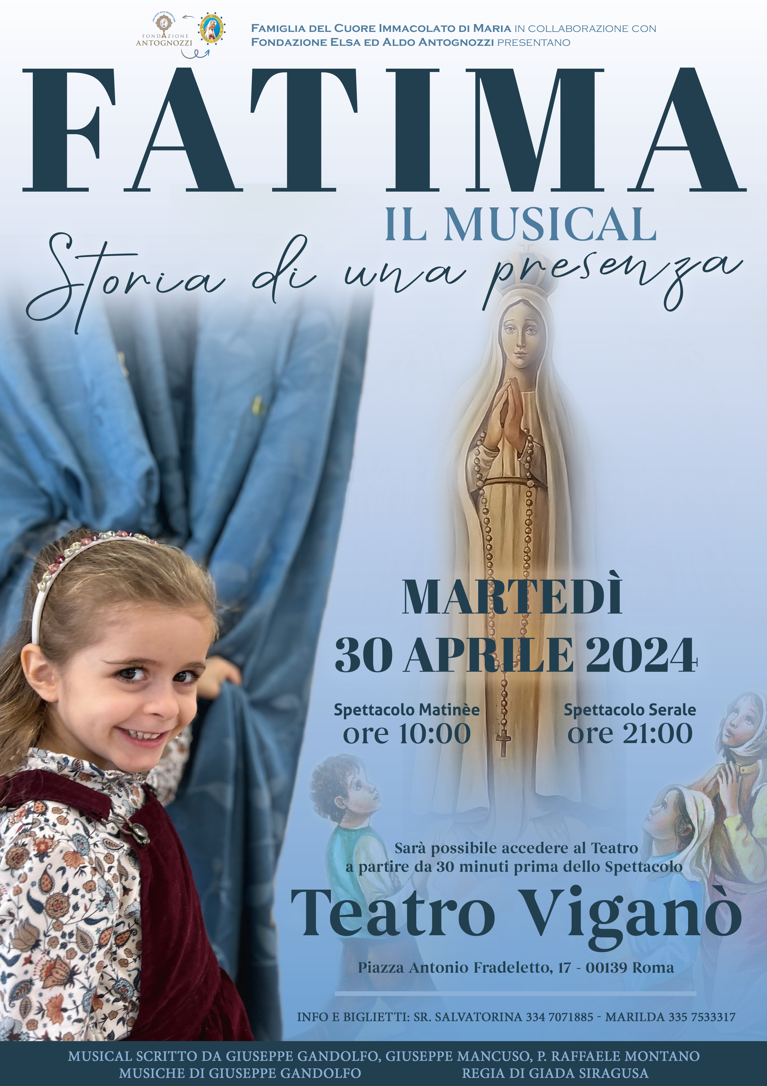 Fatima. Il musical. Storia di una presenza.