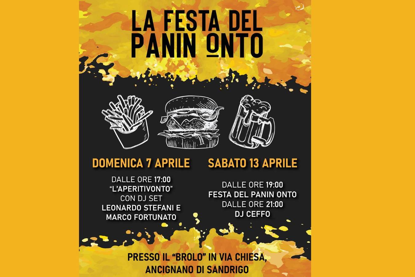 LA FESTA DEL PANIN ONTO