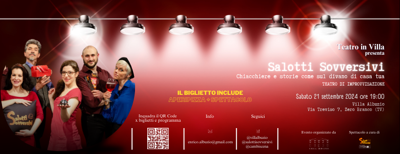 Teatro in Villa presenta: Salotti Sovversivi