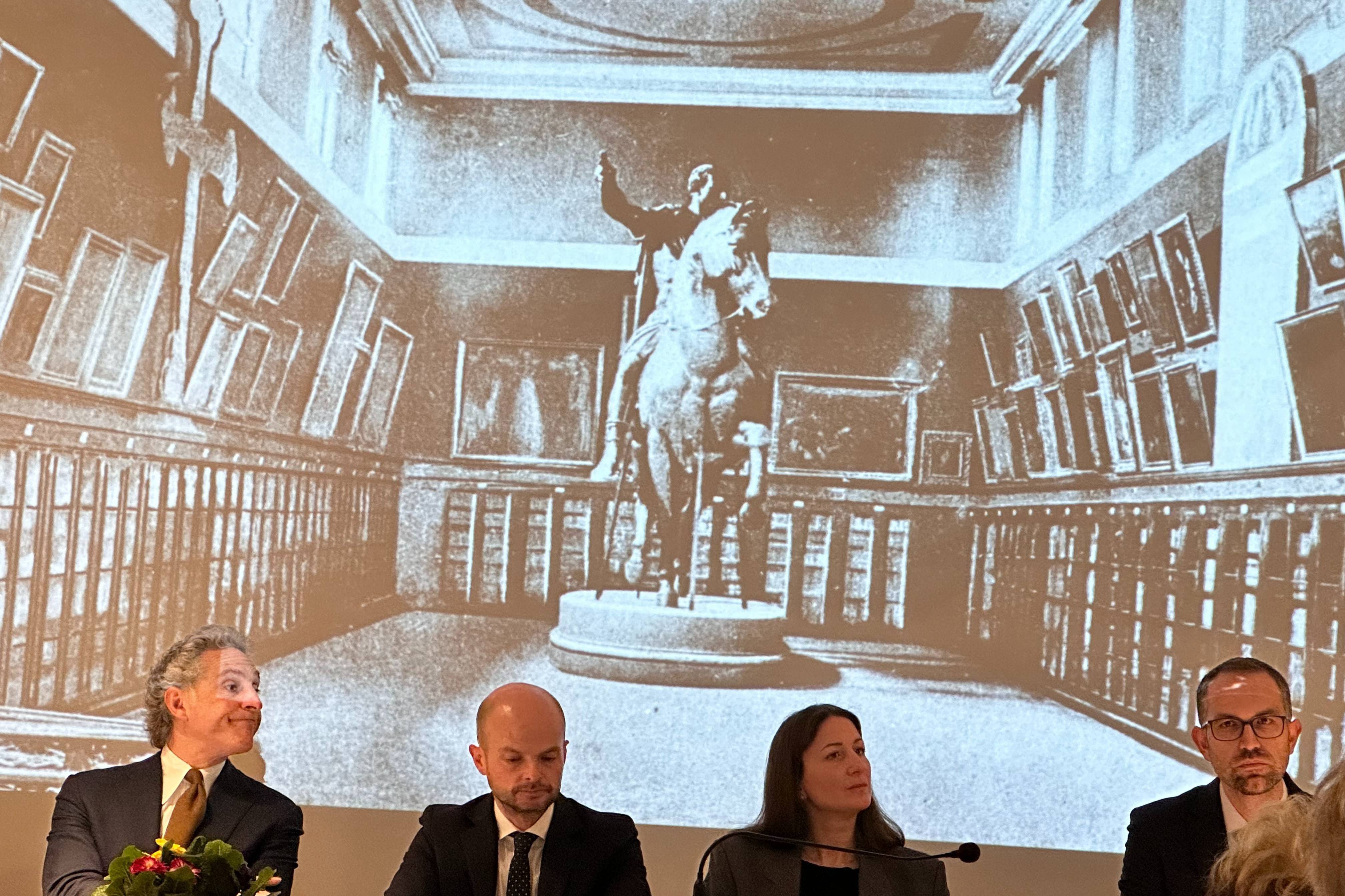 Al via il restauro del Cavallo Colossale di Antonio Canova 