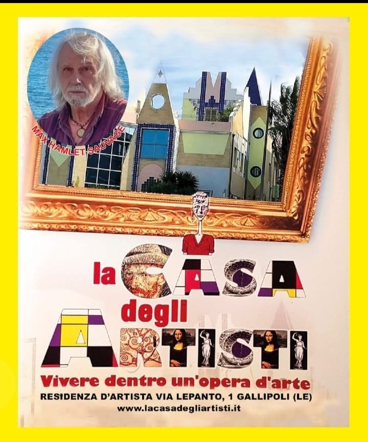 Zoomorfismo di Max Hamlet Sauvage ne La Casa degli Artisti Gallipoli       