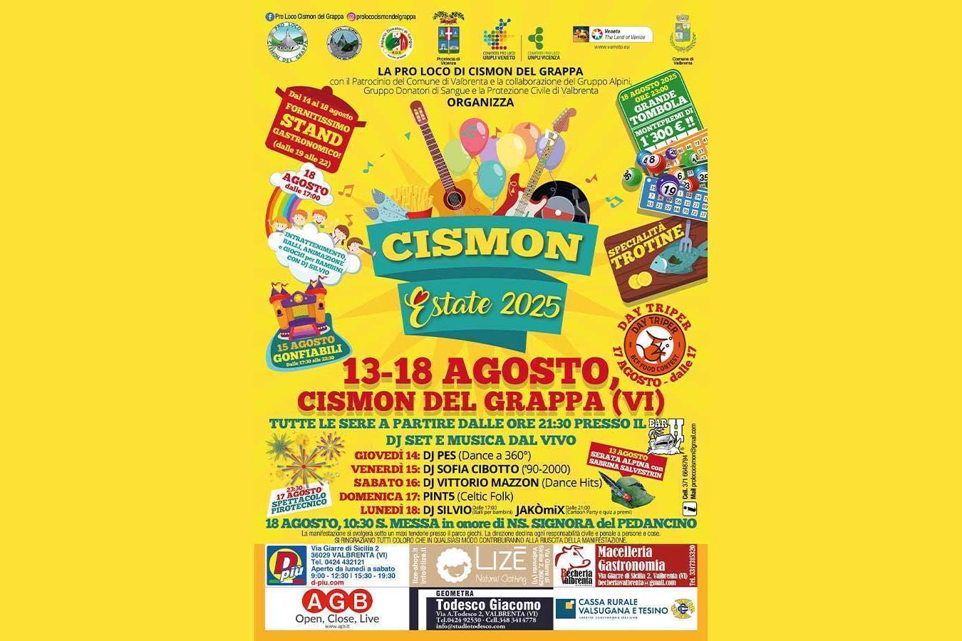 CISMON Estate 2025 - 18 agosto