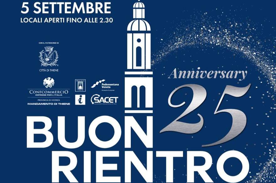 FESTA DEL BUON RIENTRO – 25ª EDIZIONE