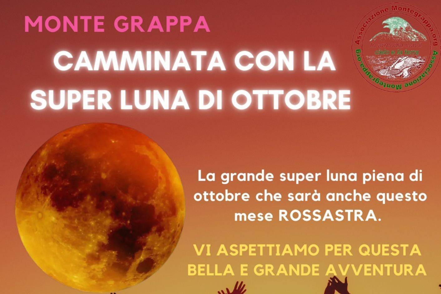 CAMMINATA CON LA SUPER LUNA DI OTTOBRE
