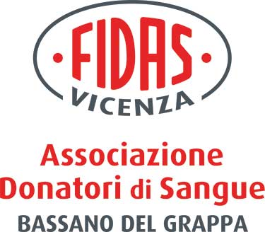 Logo Fidas Vicenza per il gruppo di Bassano del Grappa. Associazione Donatori di Sangue