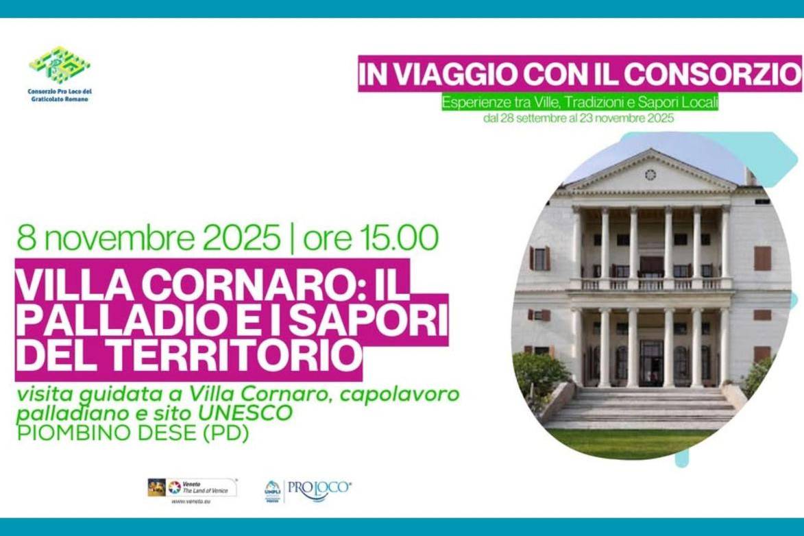 Villa Cornaro - Il Palladio e i Sapori del Territorio