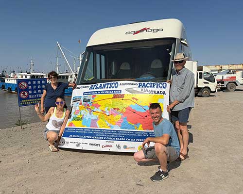 Sulla costa dell’Oceano Pacifico