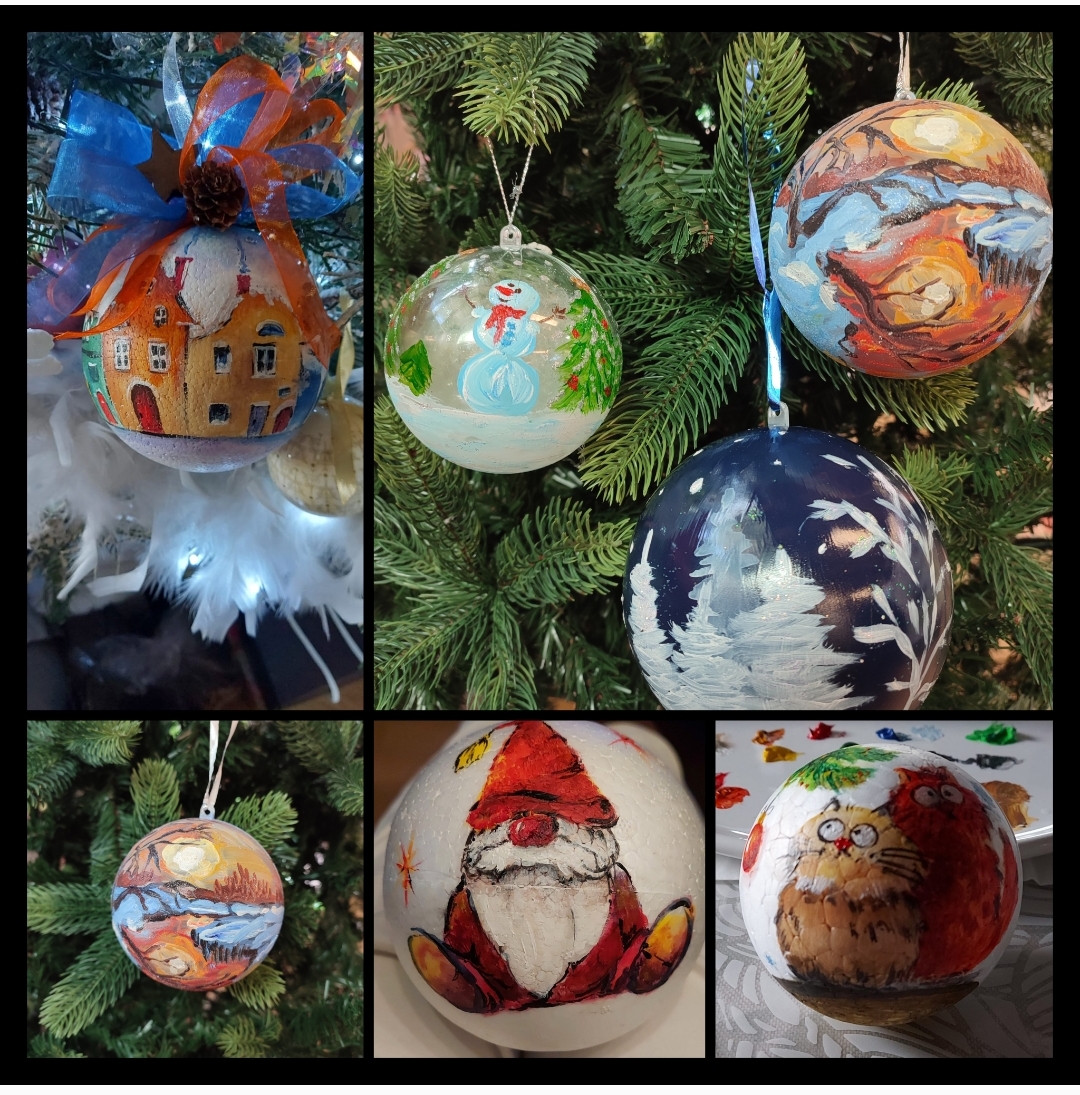 ✨Laboratori di decorazione delle palline di Natale!✨