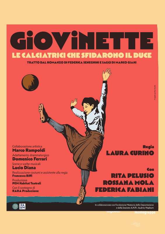 STAGIONE TEATRALE 2026 - Giovinette, le calciatrici che sfidarono il Duce