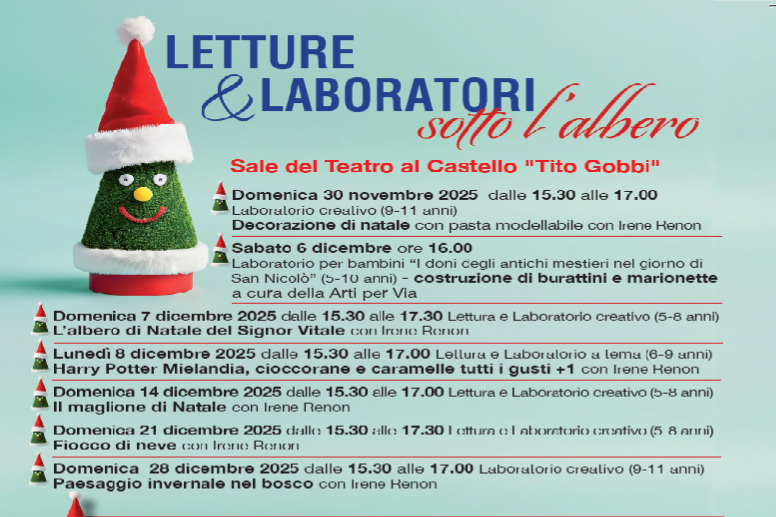 Letture e laboratori sotto l'albero - “I doni degli antichi mestieri nel giorno di San Nicolò”