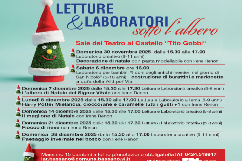 Letture e laboratori sotto l'albero - Harry Potter Mielandia
