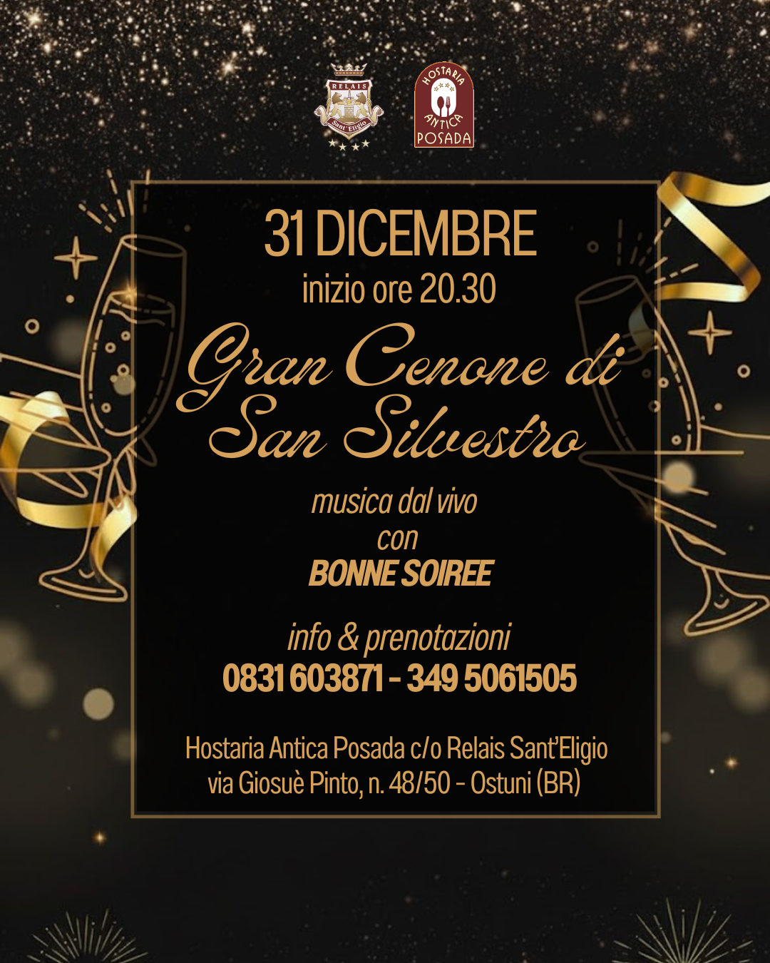 Cenone di San Silvestro e Musica Live 