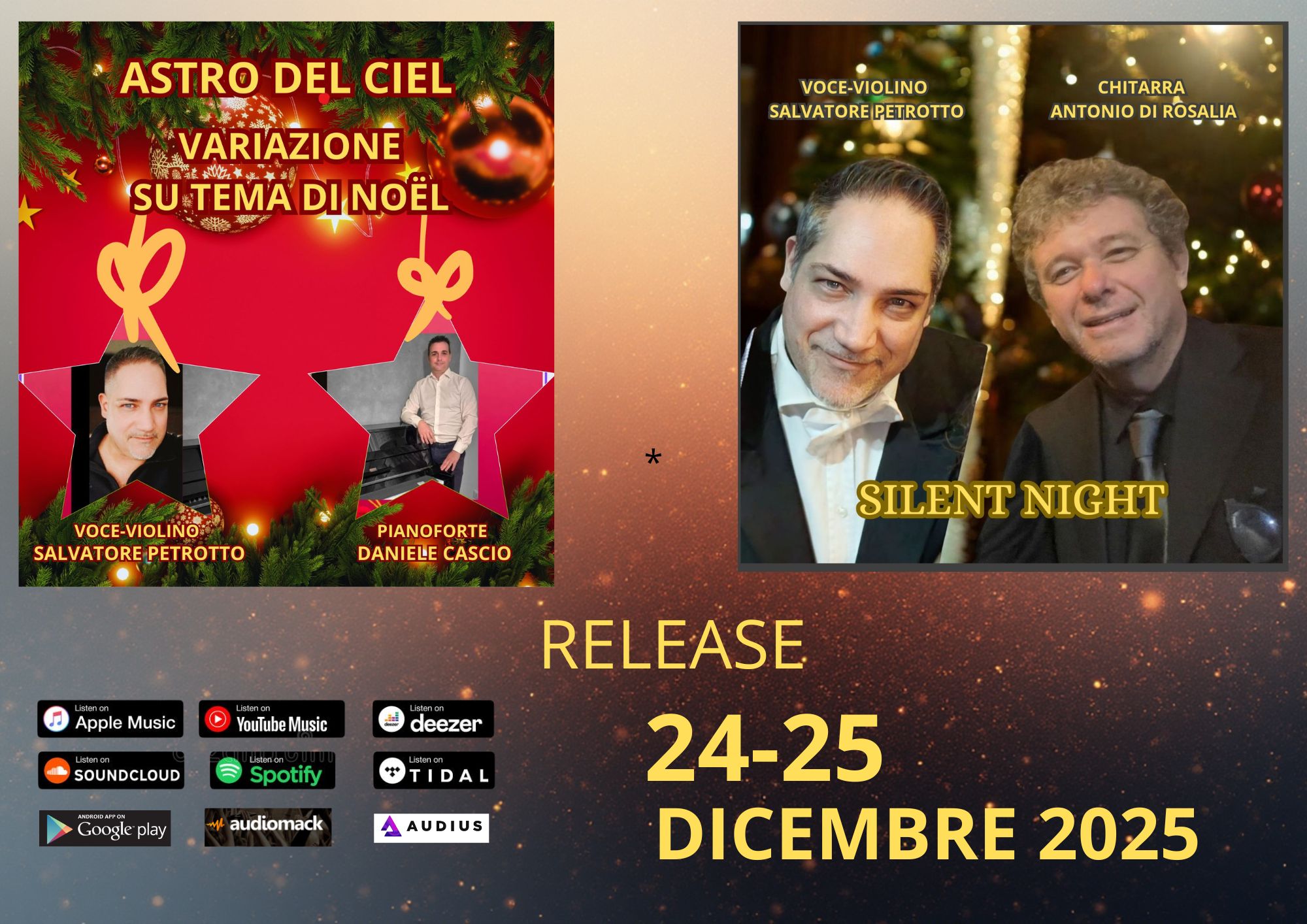 Petrotto con Cascio e Di Rosalia: note di pace in tutto il mondo