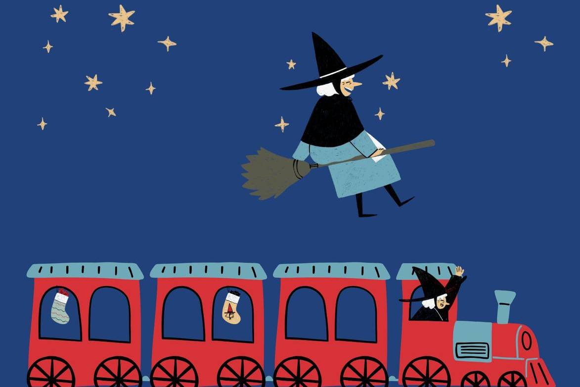 La befana arriva col trenino