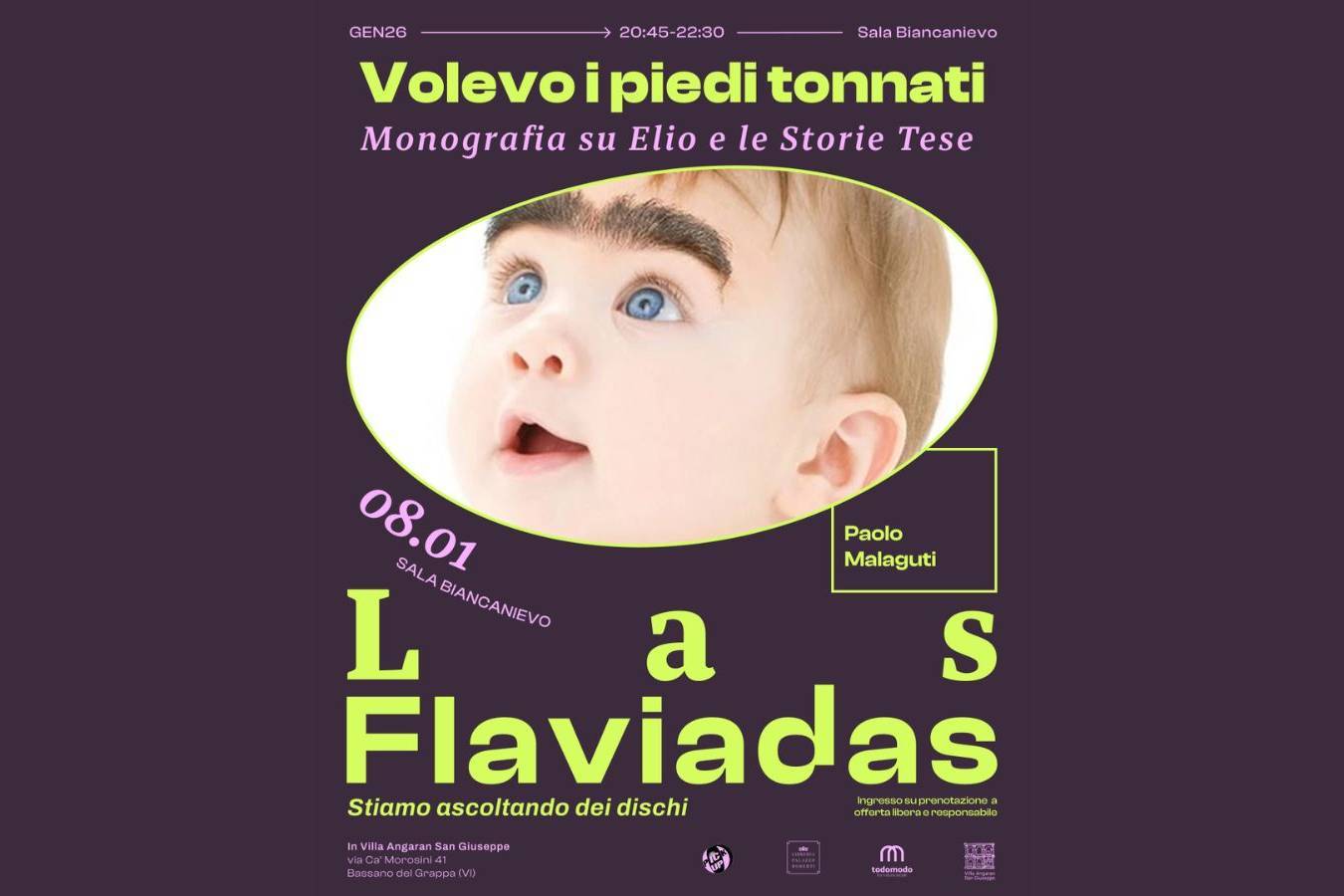 LAS FLAVIADAS - Volevo i piedi tonnati