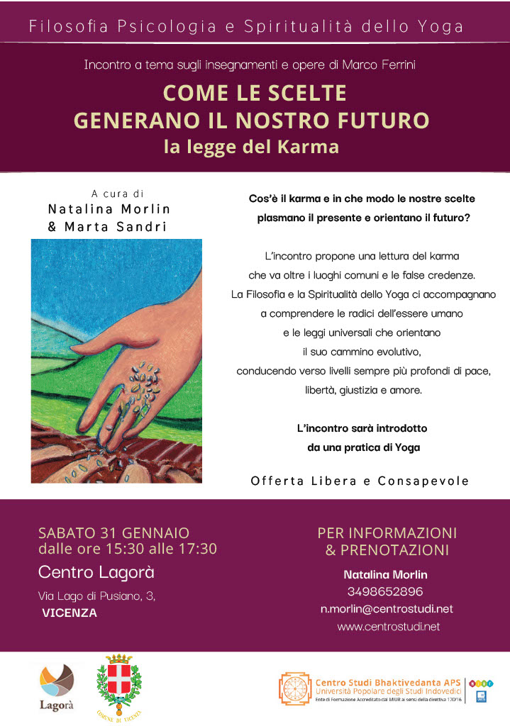 COME LE SCELTE  GENERANO IL NOSTRO FUTURO - la legge del Karma