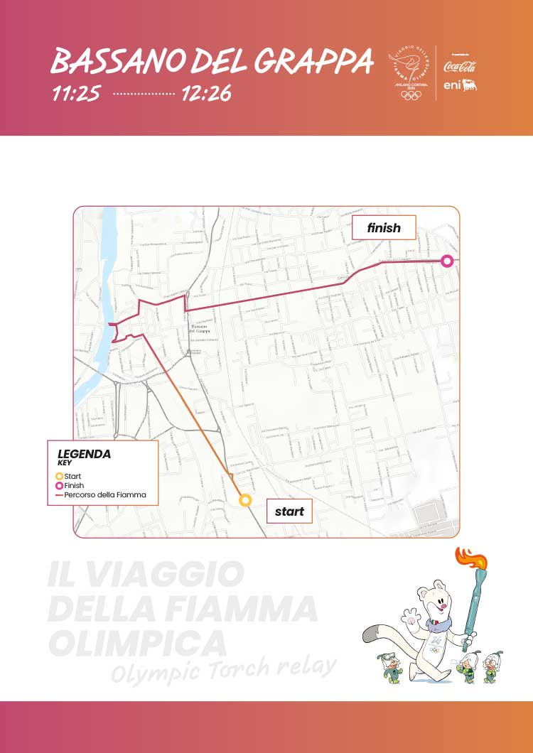 Mappa del percorso per il 21 gennaio 2026