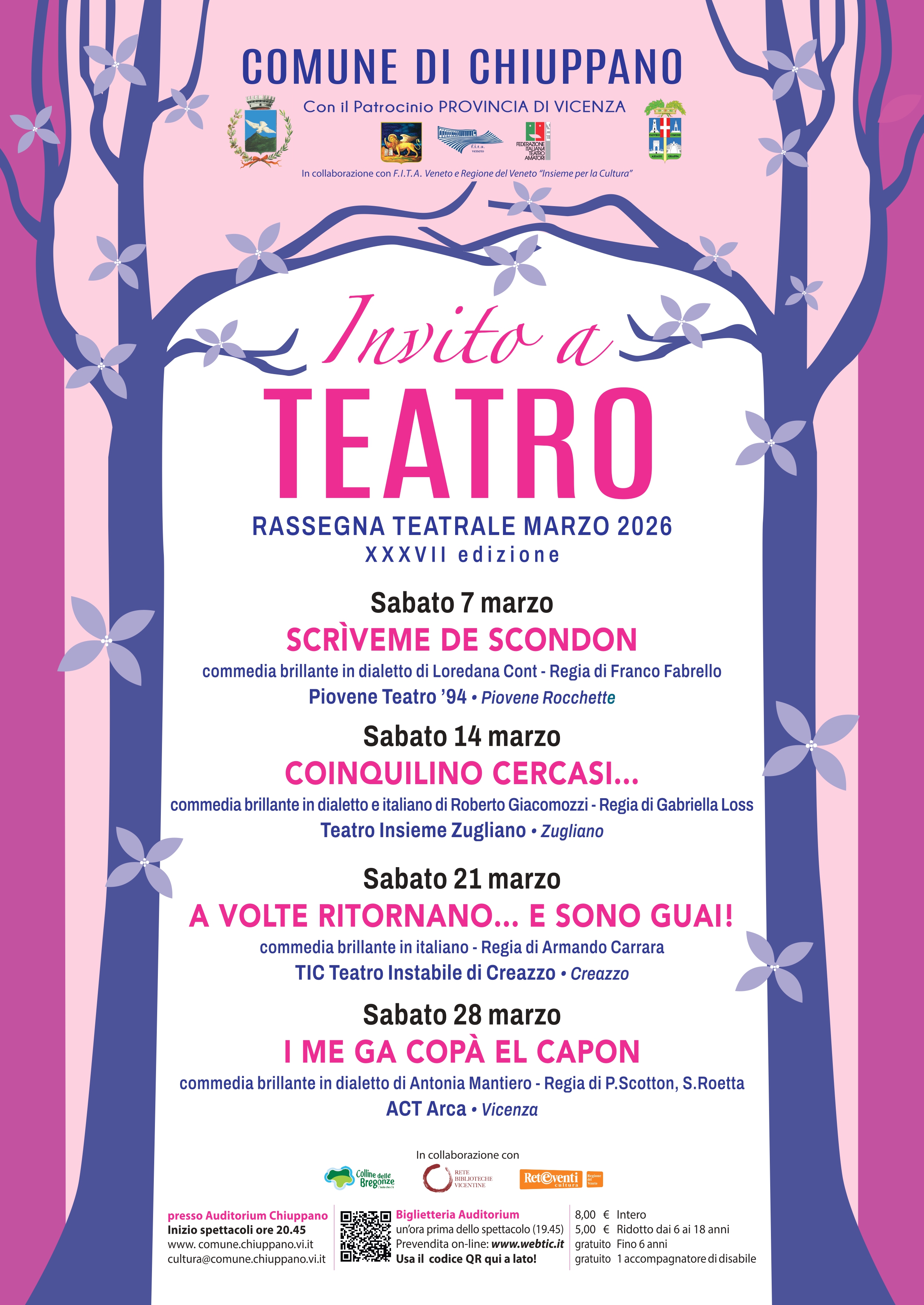 INVITO A TEATRO - Scriveme de scondon