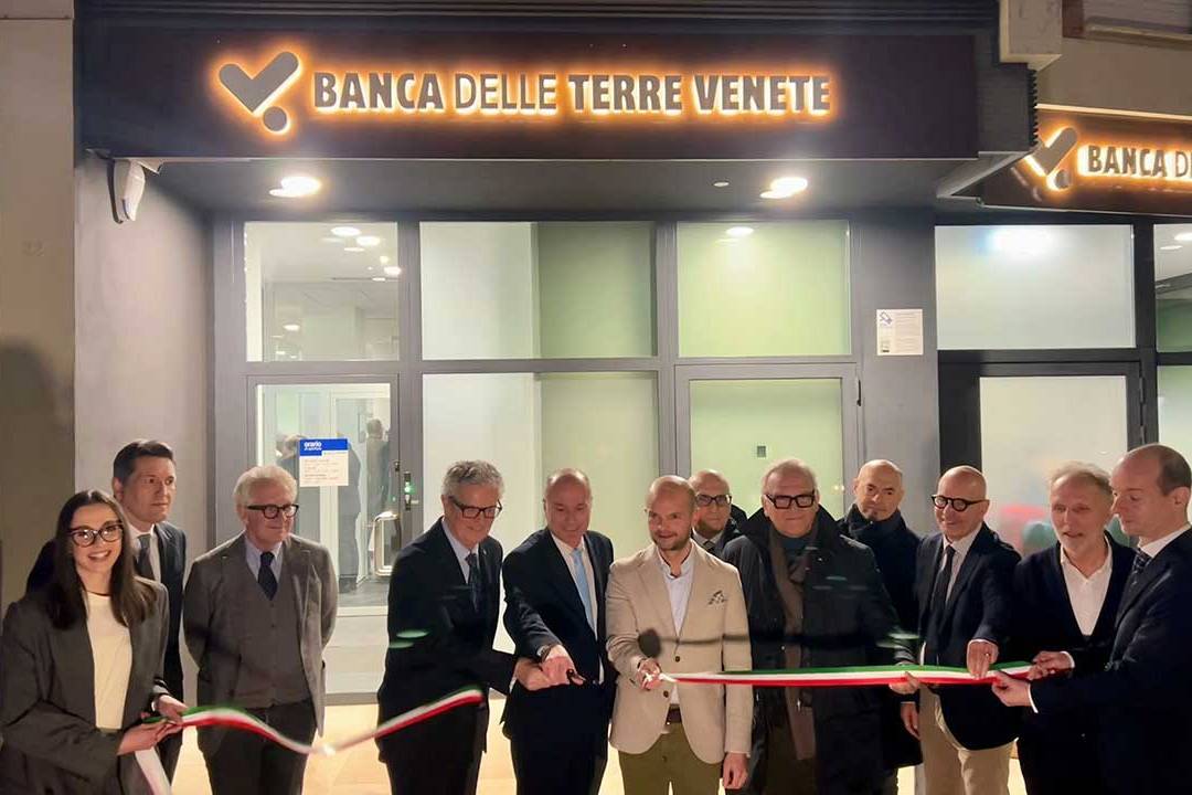 Nuova e più accogliente filiale di Banca delle Terre Venete a Bassano del Grappa