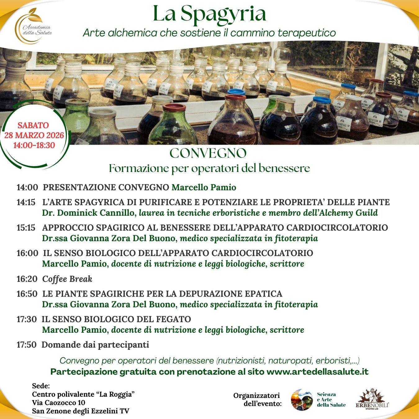 Convegno: La Spagyria