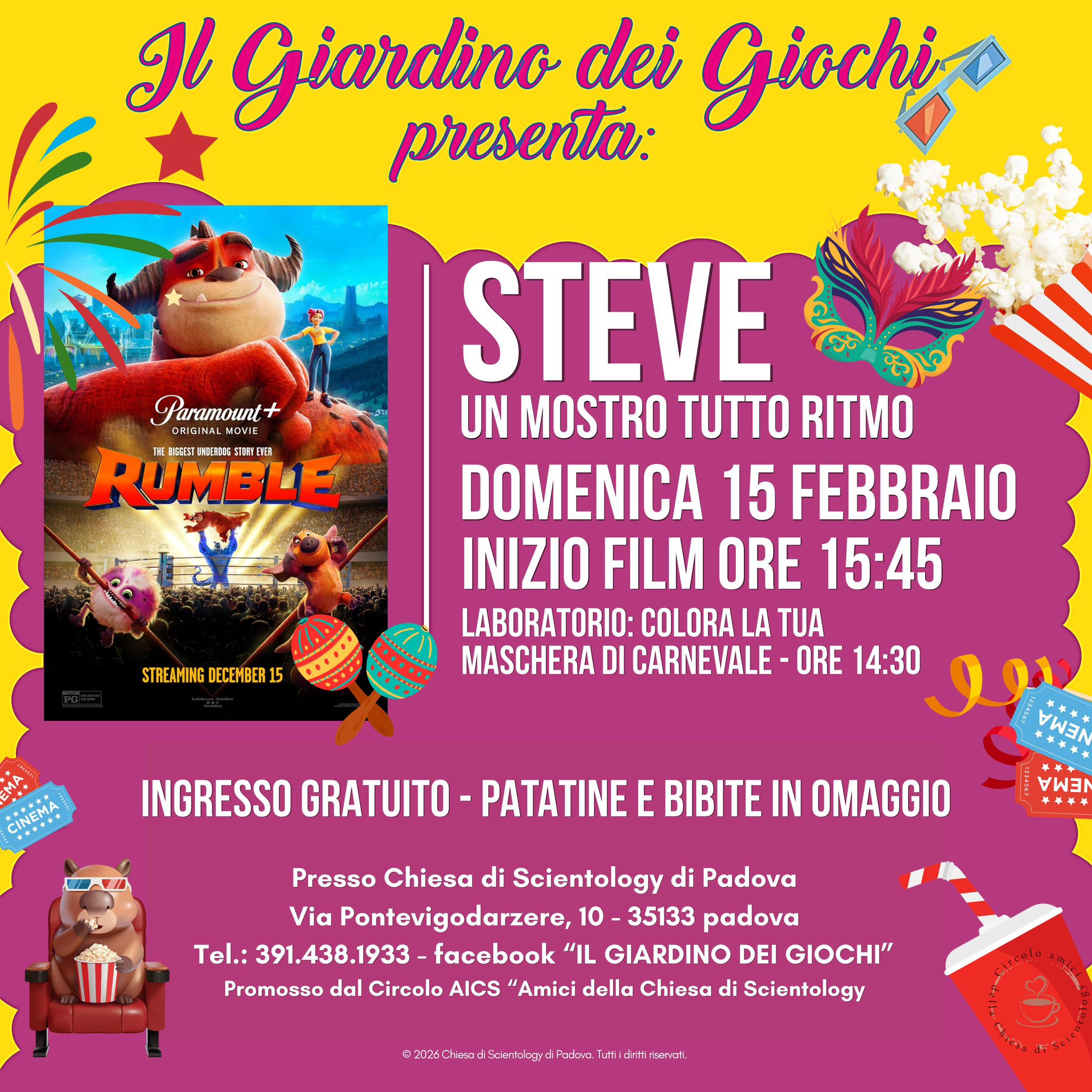 FESTA DI CARNEVALE 2026