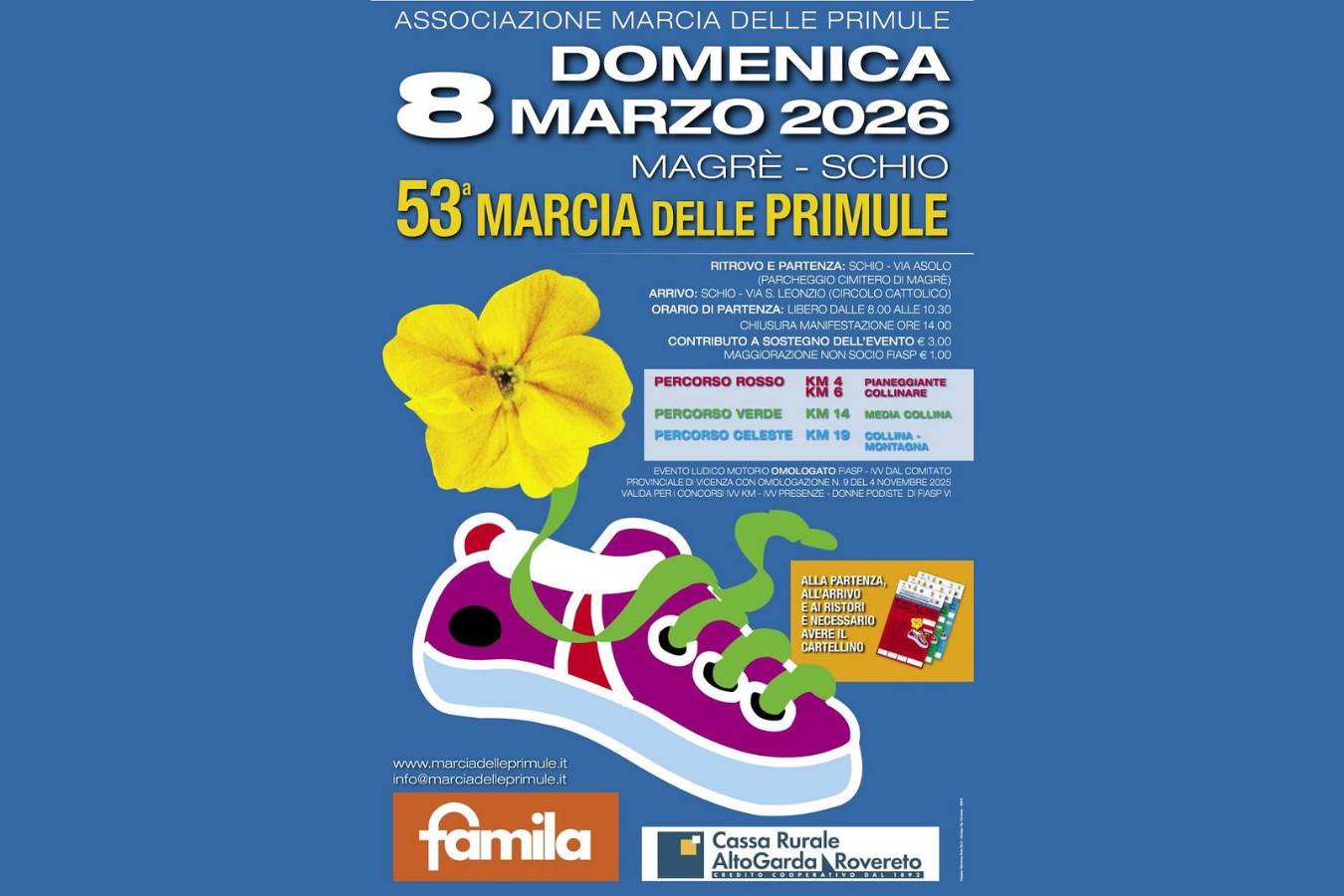 53^ Marcia delle primule