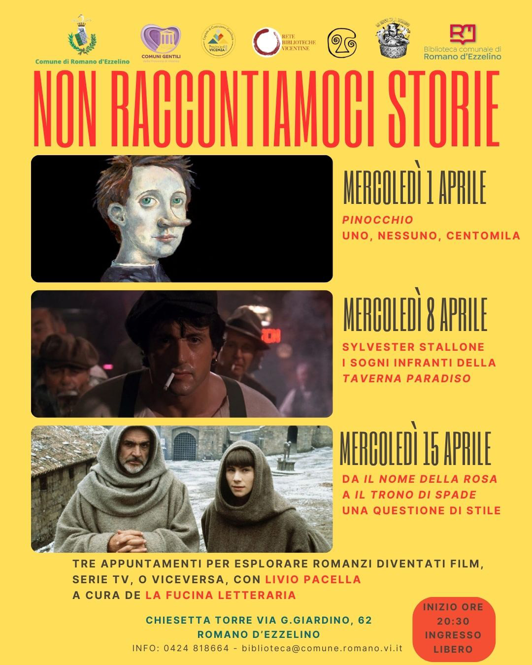 Non raccontiamoci storie - a cura di Livio Pacella