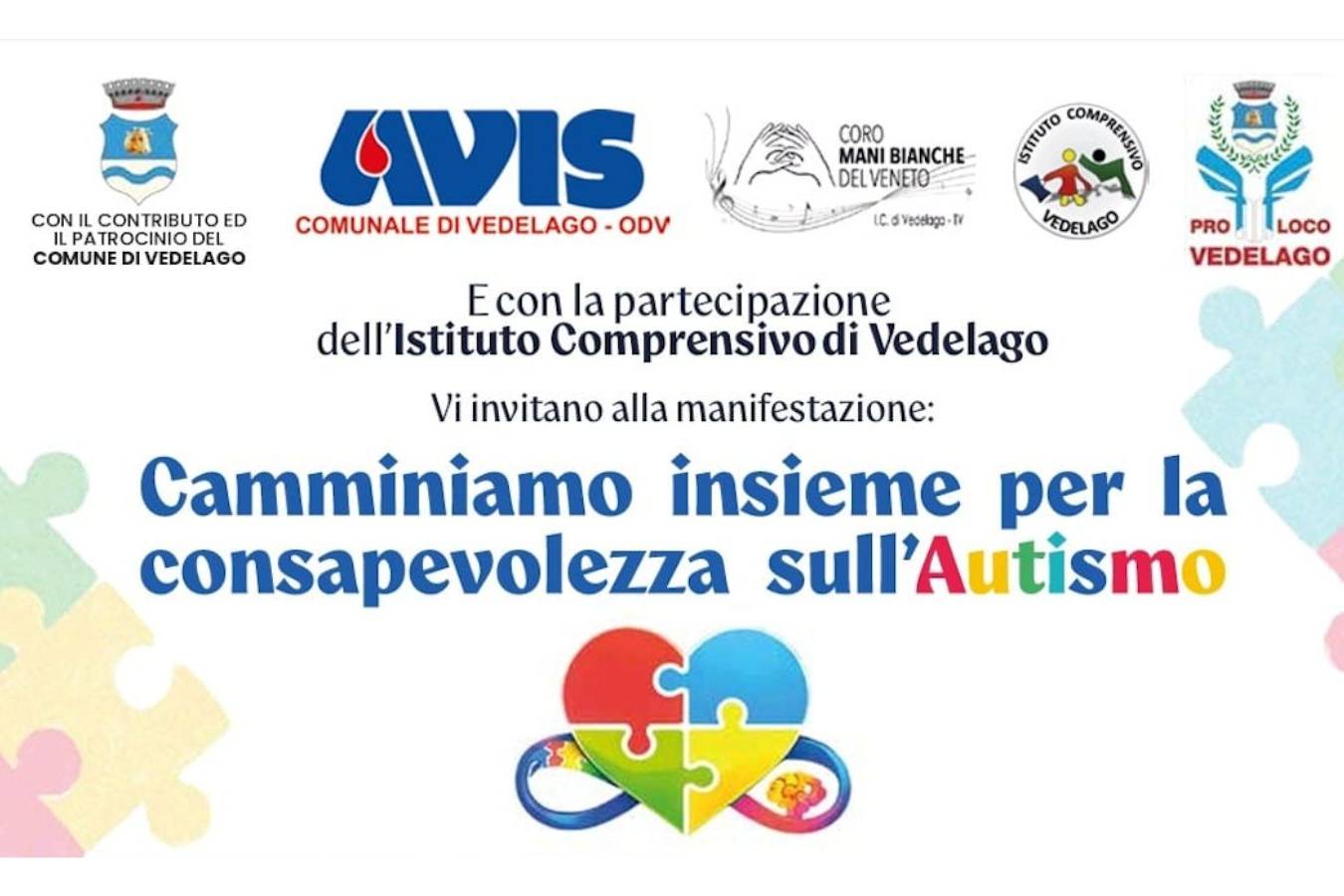 Camminiamo insieme per la consapevolezza sull'Autismo