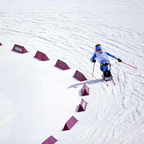 Francesca Porcellato alle Paralimpiadi invernali