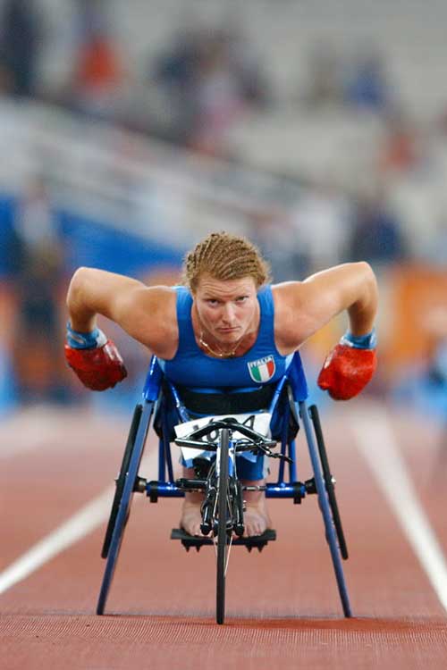Francesca Porcellato alle paralimpiadi