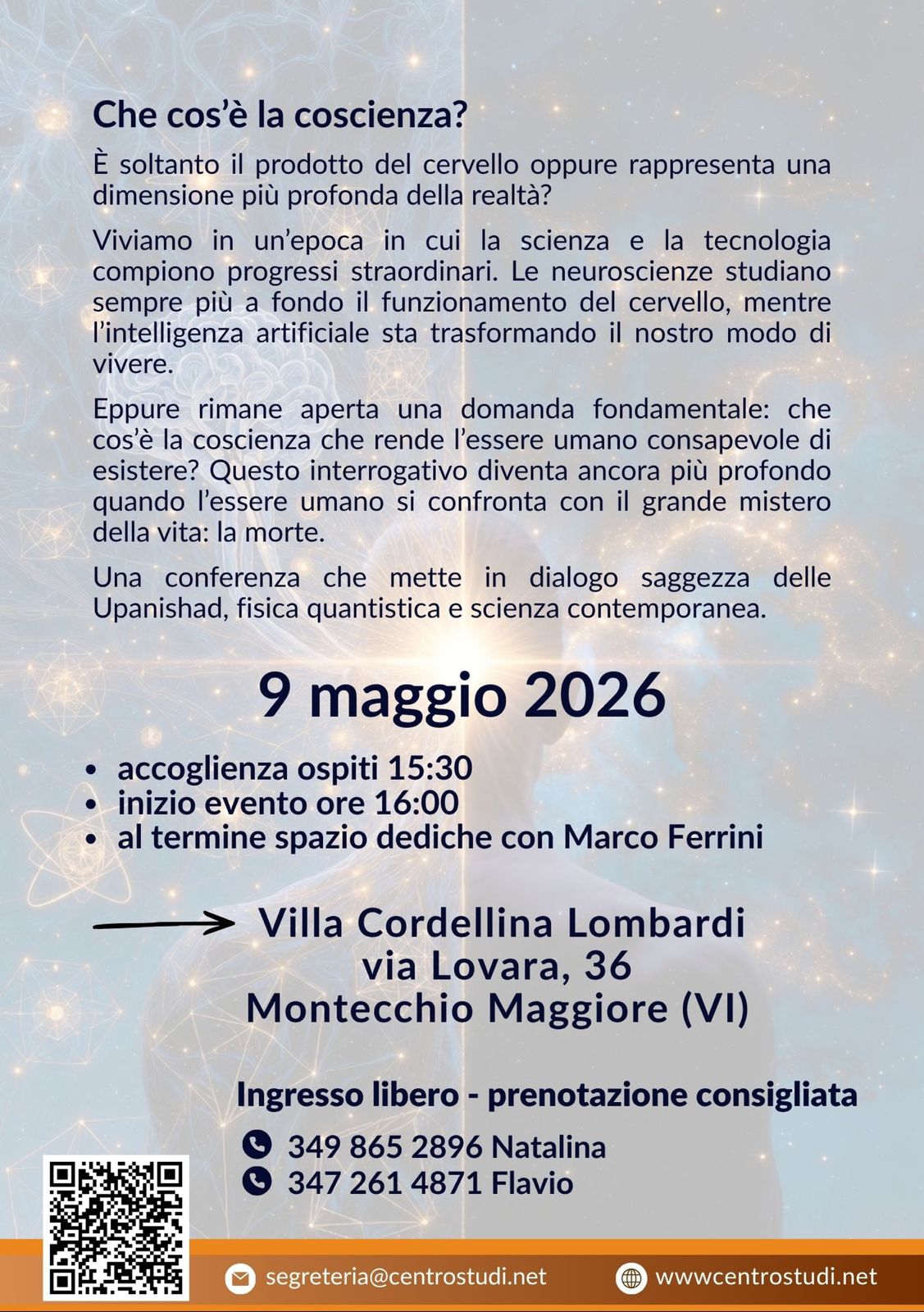 La coscienza: origine della vita e dell'amore