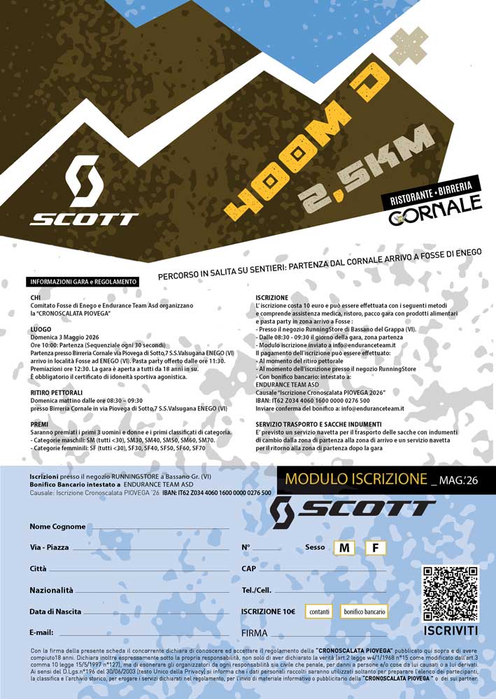 Cronoscalata Piovega