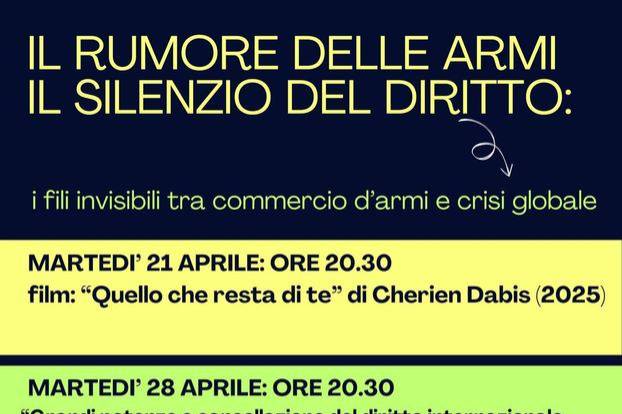 Il rumore delle armi, il silenzio del diritto