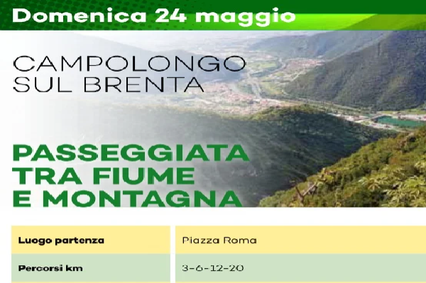 Passeggiata tra fiume e montagna