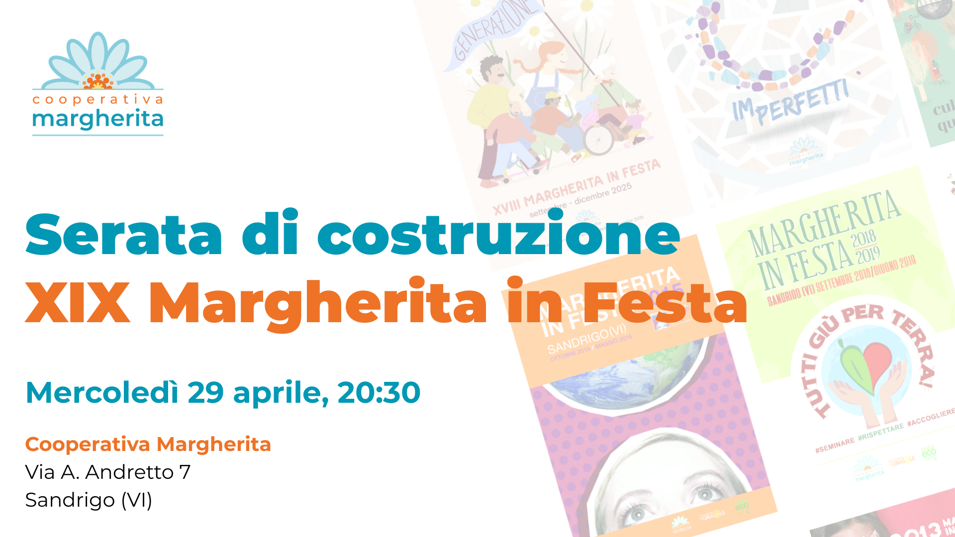 Serata di costruzione XIX Margherita in Festa