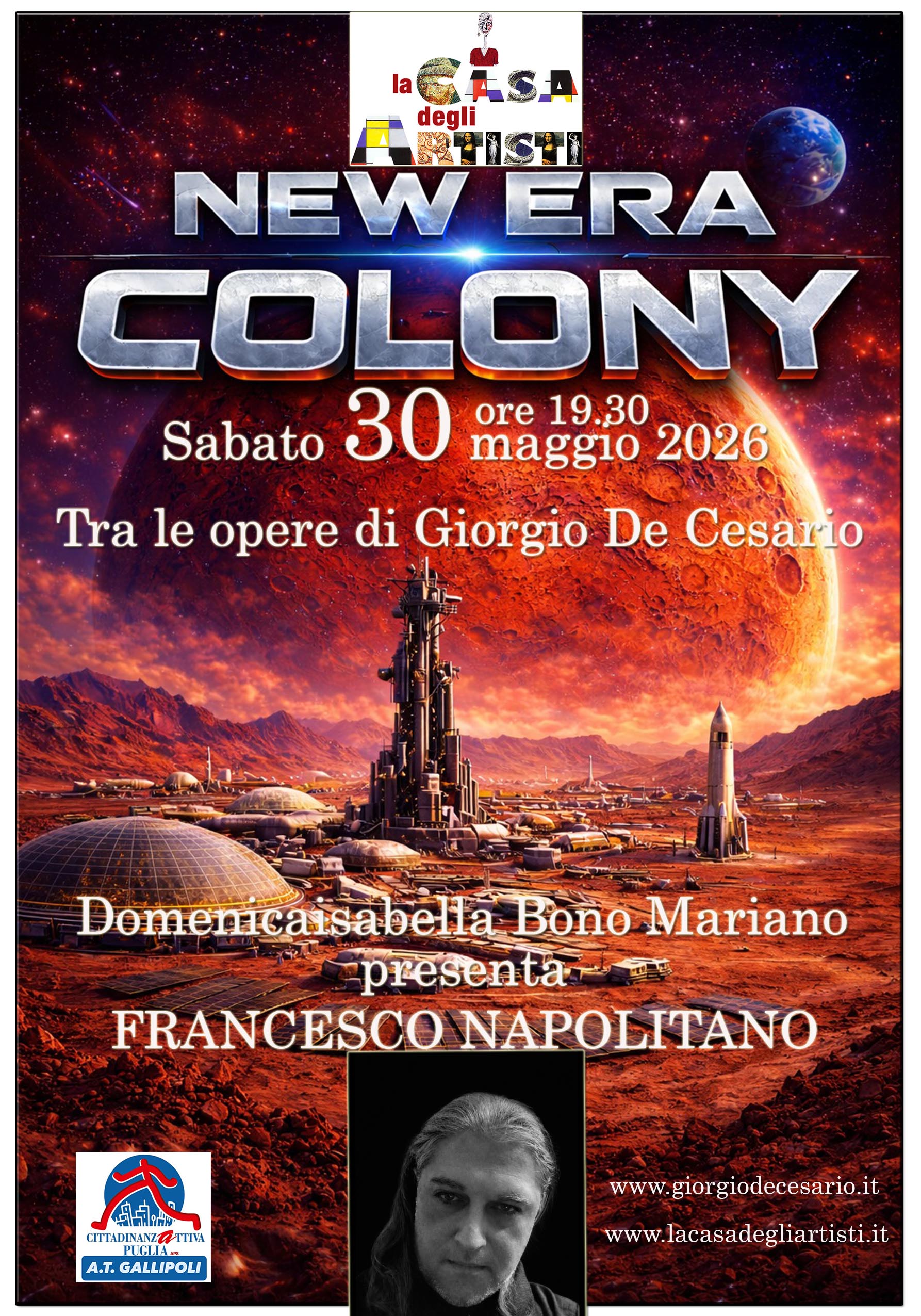  La letteratura fanta-scientifica:  ”New  Era Colony” a Gallipoli