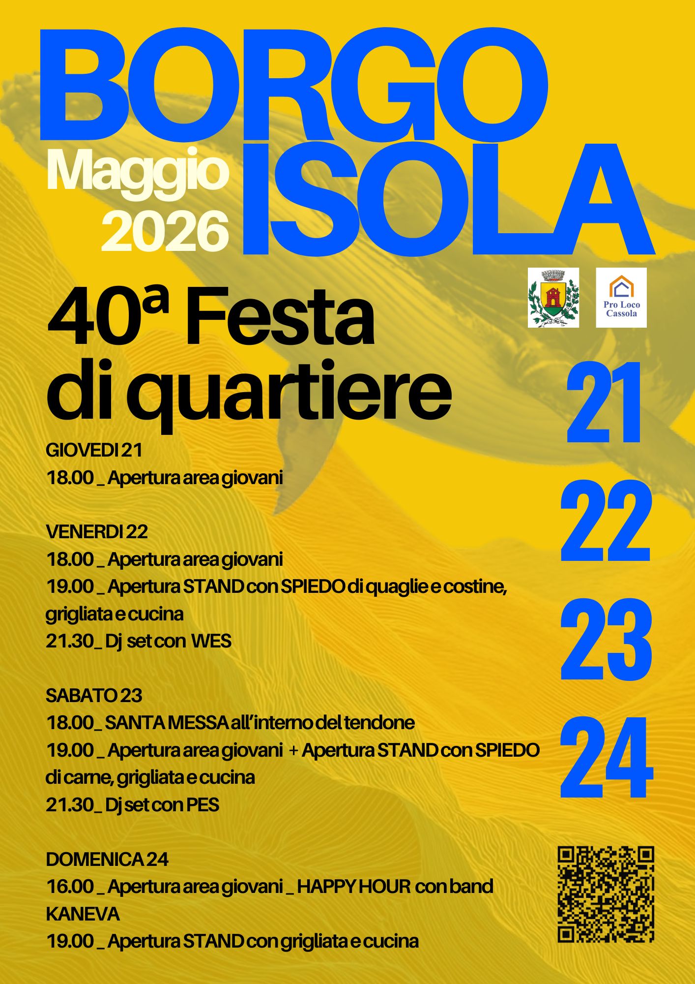 40° Festa del quartiere Borgo Isola a Cassola