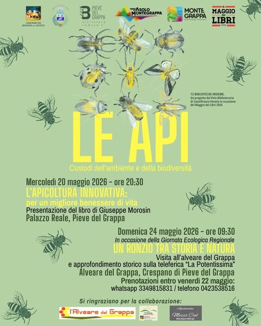 LE API: custodi dell'ambiente e della biodiversità - Presentazione libro 