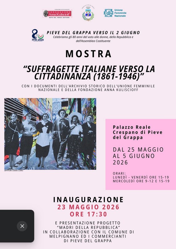 CRESPANO DEL GRAPPA - INAUGURAZIONE MOSTRA