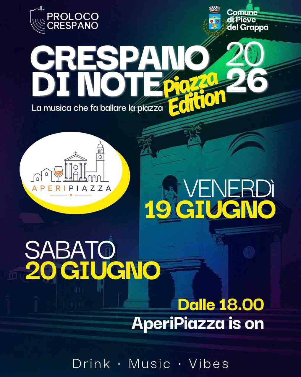 CRESPANO DI NOTE 19 & 20 GIUGNO
