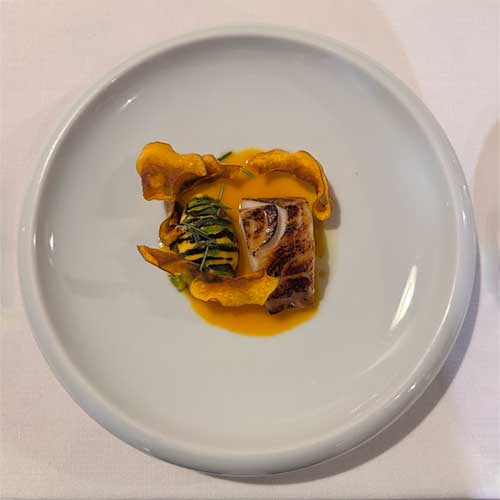 Black code al miso con rollè di zucca